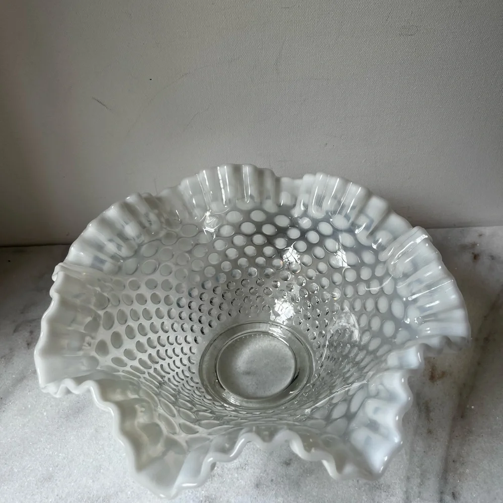 Fenton Hobnail French Opalescent 10